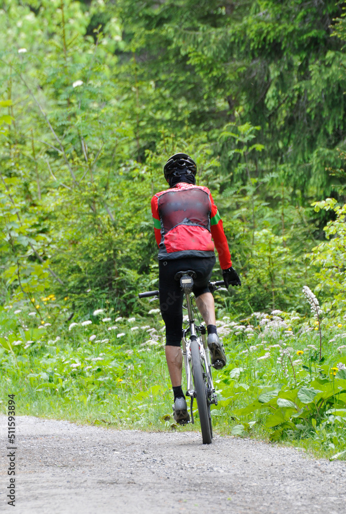 Fototapeta premium radfahrer