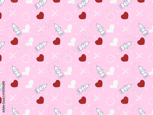 pattern for wrapping holiday box for valentine's day