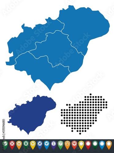 Set maps of Zlín Region