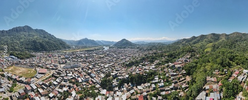 TOMA AÉREA DE LA CIUDAD DE TINGO MARIA PERU