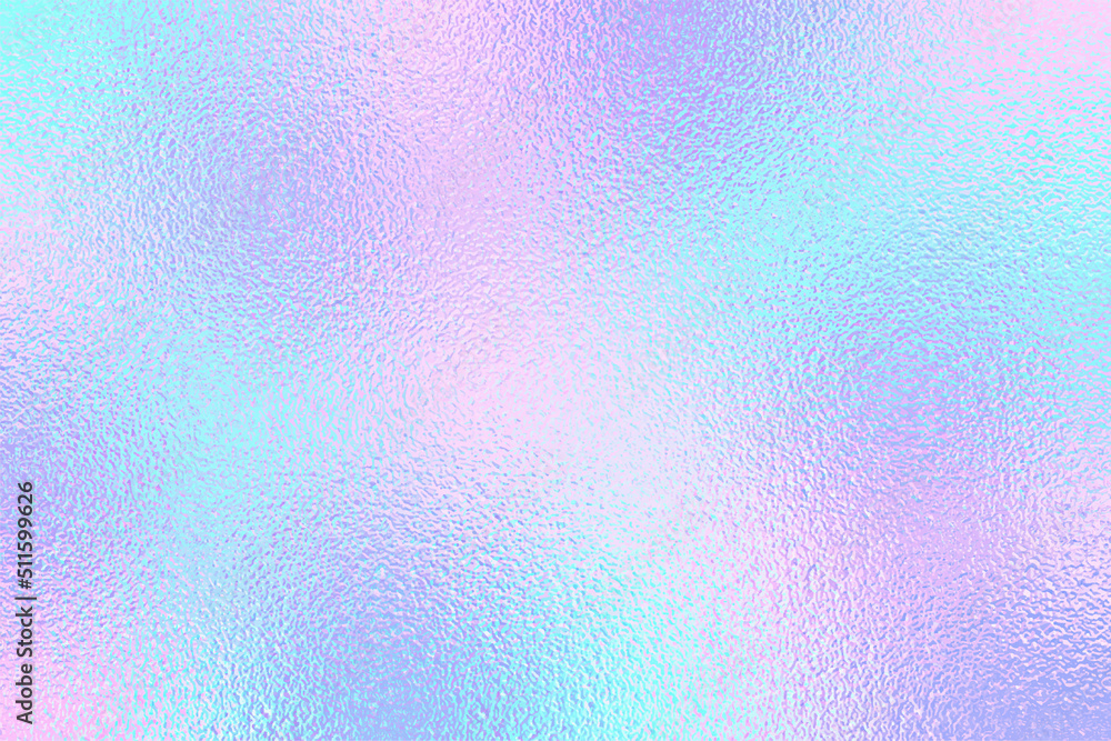 Holographic foil texture. Holograph iridescent background. Gradient rainbow pattern. Dreamy pink color. Pearlescent paper. Holo bg. Hologram hologram. Halographic effect texture. Vector illustration Holographic foil texture. Holograph iridescent background. Gradient rainbow pattern. Dreamy pink color. Pearlescent paper. Holo bg. Hologram hologram. Halographic effect texture. Vector illustration