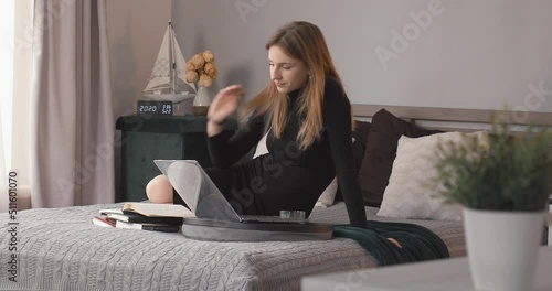 Tired woman feeling burned out at work and thinking about solving a problem