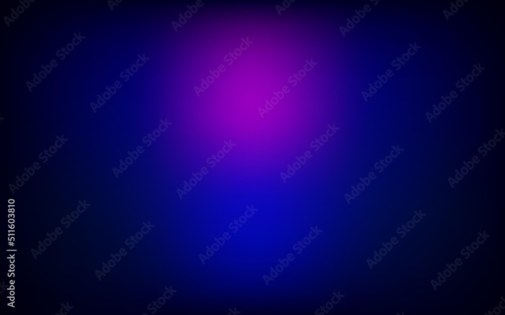 Dark pink, blue vector blurred background.