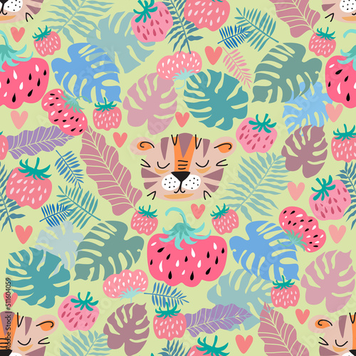 Tiger baby pattern 14