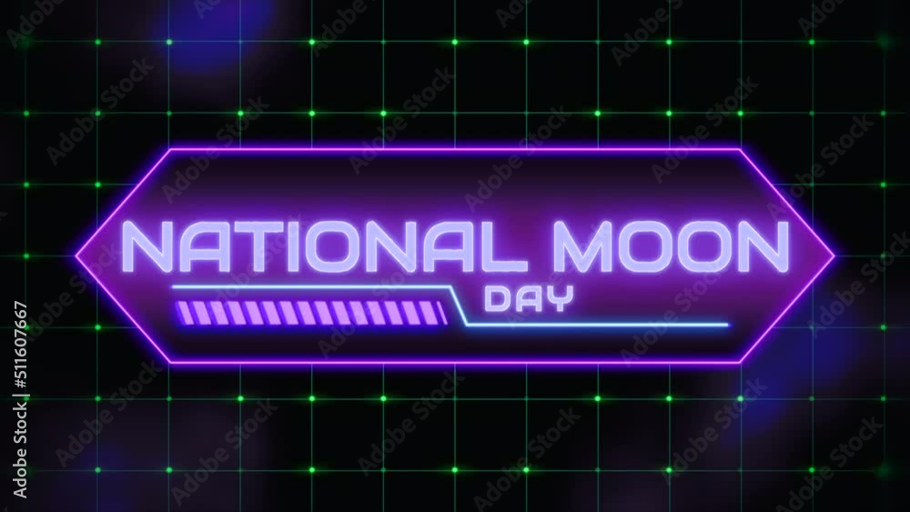 National Mood Day on neon space elements, motion abstract futuristic, cosmos and sci-fi style background National Mood Day on neon space elements, motion abstract futuristic, cosmos and sci-fi style background