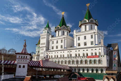 Kremlin Cultural and Entertainment Complex in Izmailovo. Izmailovsky Kremlin.