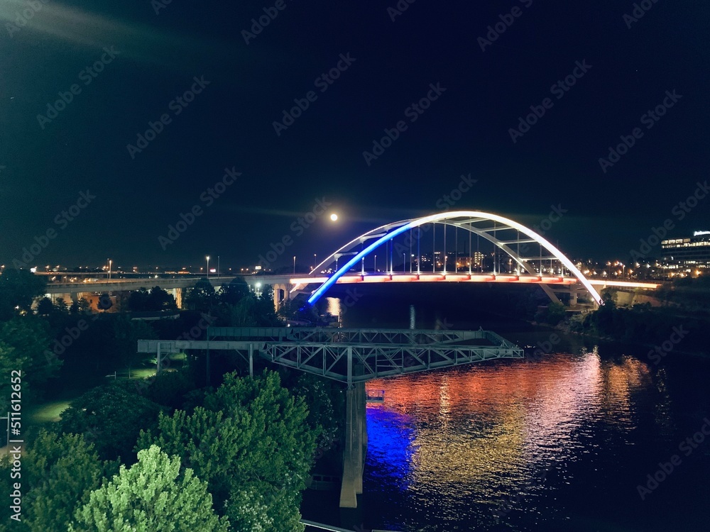 Fototapeta premium city harbour bridge