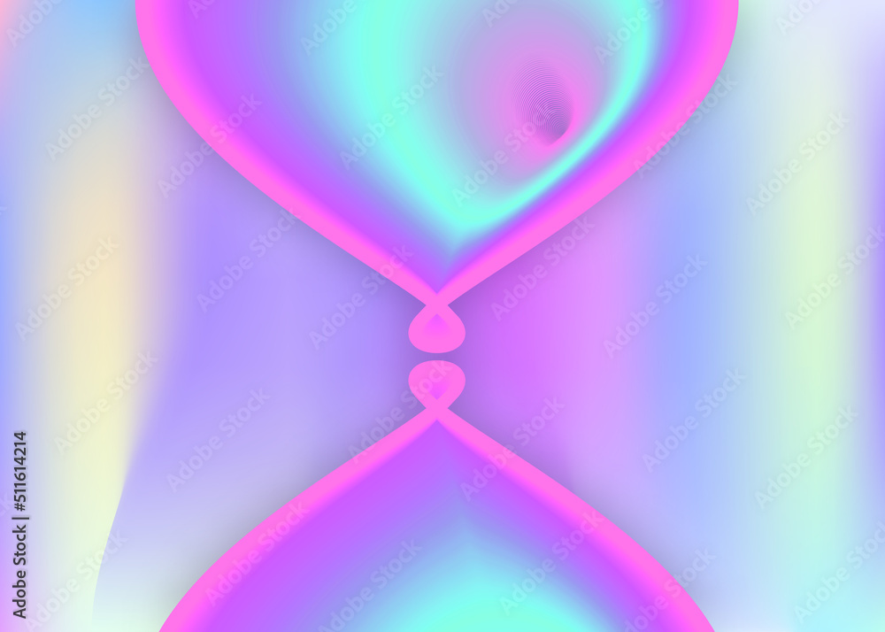 Fototapeta premium Fluid dynamic background with liquid shapes and elements.