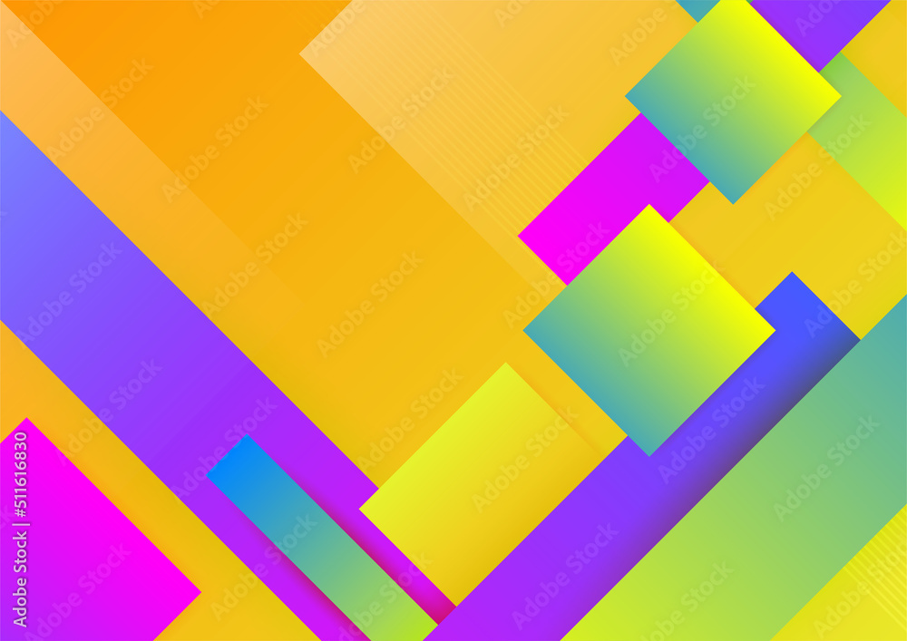 Modern 3d blue orange red green abstract background with geometric shapes. Background with abstract graphic elements for presentation background design. Modern 3d blue orange red green abstract background with geometric shapes. Background with abstract graphic elements for presentation background design.