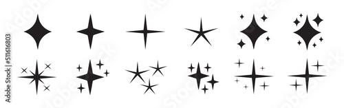 Stars set icons