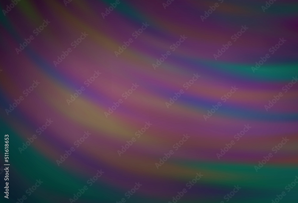 Obraz premium Light Gray vector glossy abstract backdrop.