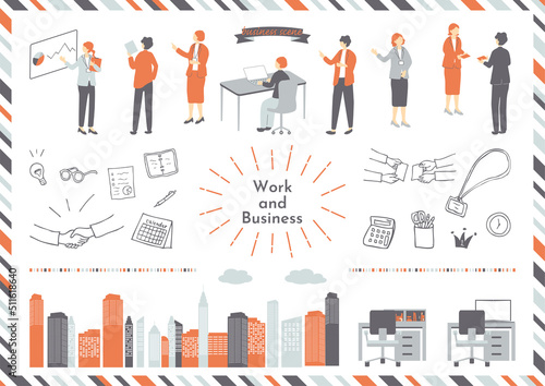 ビジネスシーン素材集