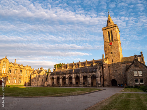 Billede på lærred University of St. Andrews in St. Andrews, Scotland.