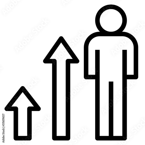 manpower development icon