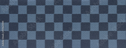 Black and white leather texture background, checker chess seamless pattern, square leather abstract background