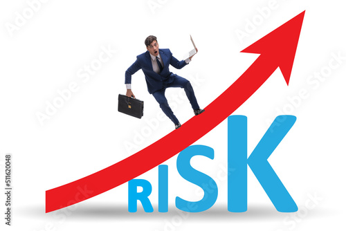 Risk increase concept in management © Elnur