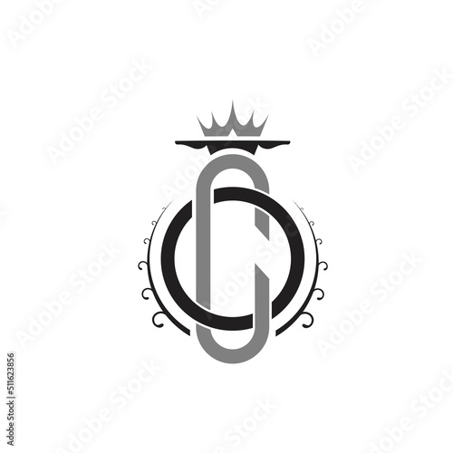 logo design template letter c o