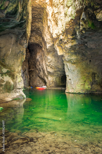 lake in the cave