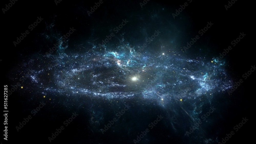 Obraz premium black hole, Planets and galaxy, science fiction wallpaper. Beauty of deep space. Billions of galaxy in the universe Cosmic art background