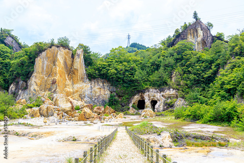 初夏の泉山磁石場　佐賀県有田町　Izumiyama magnet field in early summer. Saga-ken Arita town. photo