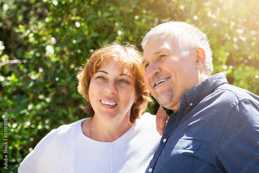 Retired Senior Couple Together