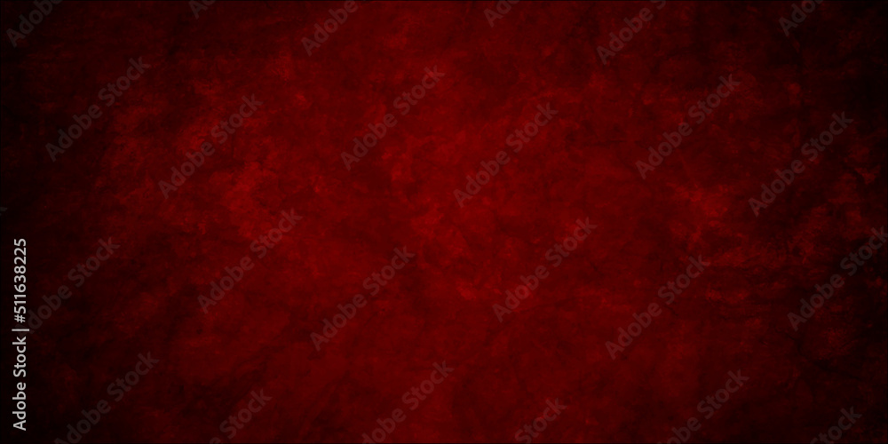 Dark red and black grunge textured concrete backdrop background. Panorama dark red slate background or texture. Vector red concrete texture. Stone wall background. Dark red and black grunge textured concrete backdrop background. Panorama dark red slate background or texture. Vector red concrete texture. Stone wall background.