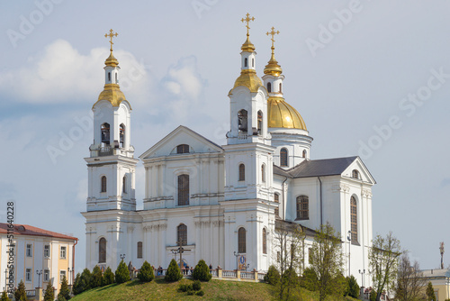 Holy Dormition Cathedral on May day, Vitebsk photo