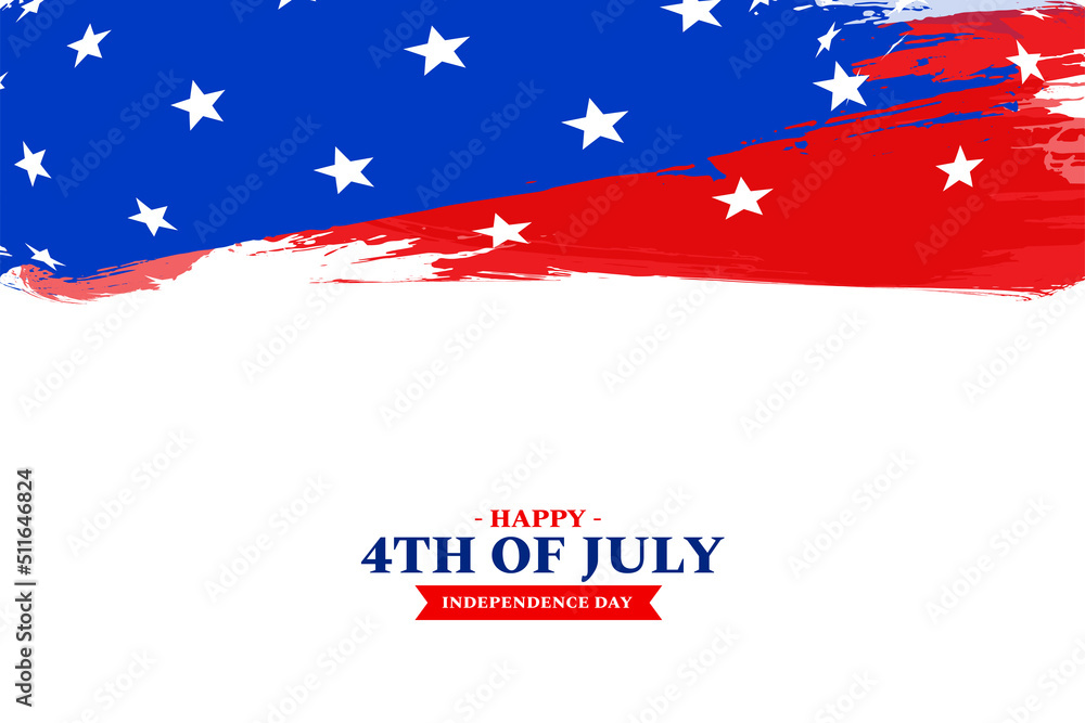 independence day of unites states 4th of july abstract flag background