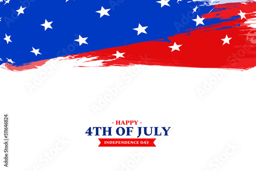 independence day of unites states 4th of july abstract flag background