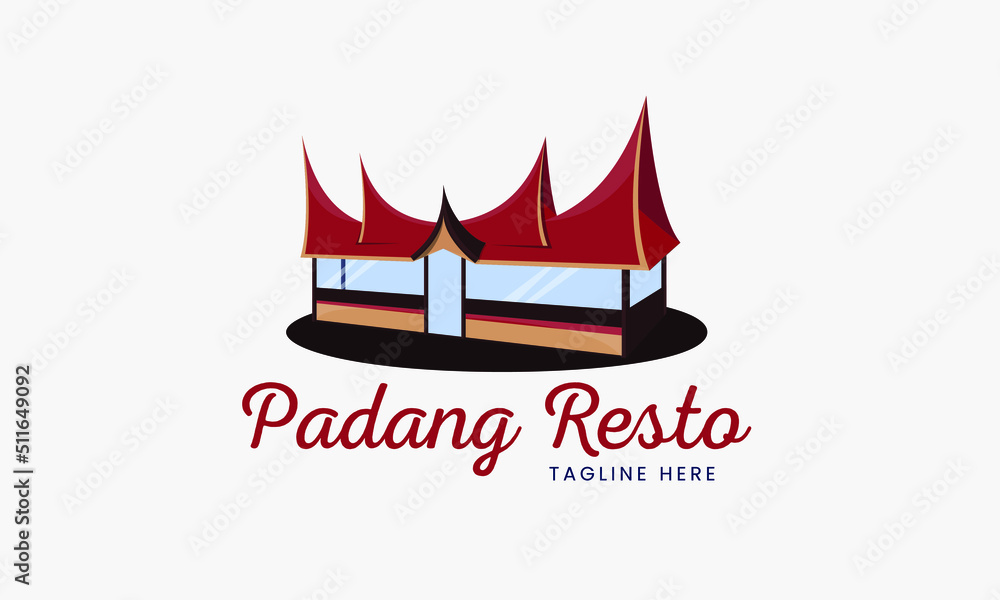 Rumah makan padang logo, Padang food restaurant logo, Restaurant Padang, Padang food logo Rumah makan padang logo, Padang food restaurant logo, Restaurant Padang, Padang food logo