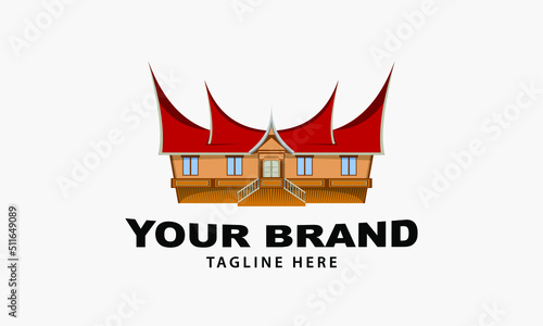 Rumah makan padang logo, Padang food restaurant logo, Restaurant Padang, Padang food logo