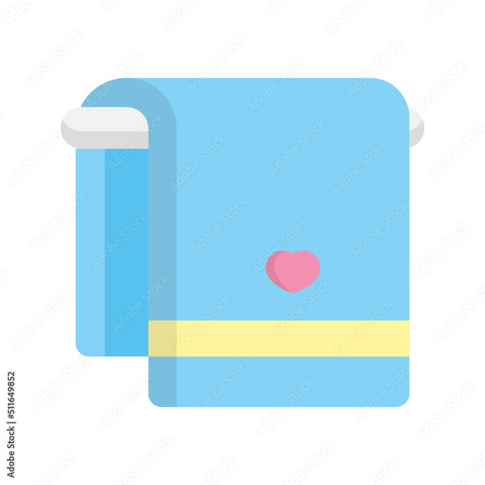 Towel icon design template vector illustration Towel icon design template vector illustration