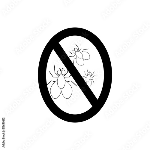  insect repellent vector icon illustration design