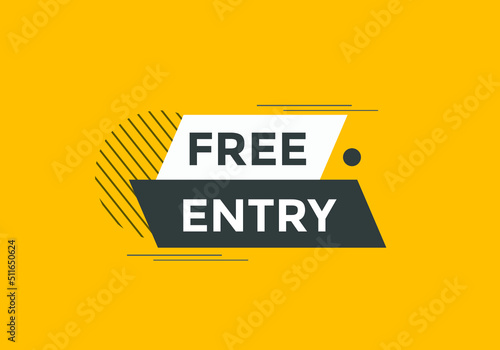 Free entry text button. Web button banner template Free entry 
