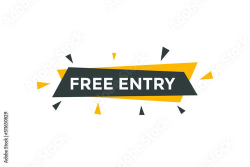Free entry text button. Web button banner template Free entry 
