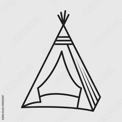Tipi Outline SVG Bundle, Native American Svg, Teepee Svg, Tent Svg, Tribal Svg, Tipi Silhouette,