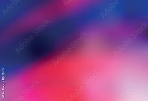 Light Pink, Red vector colorful blur background.