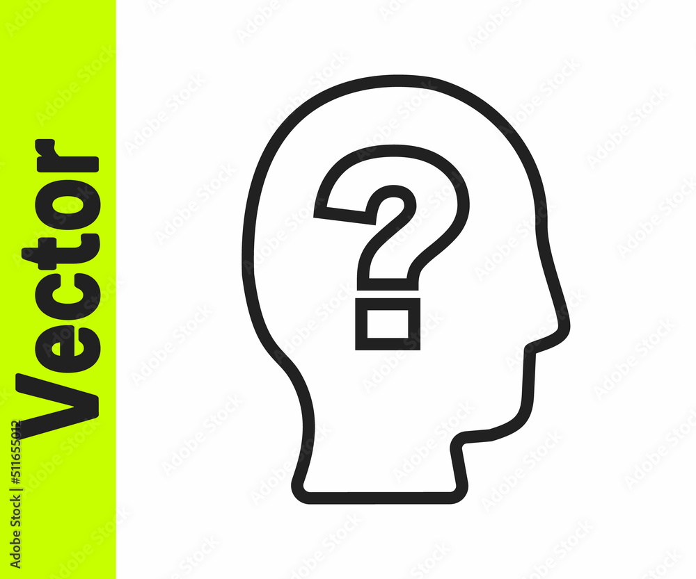 Black line Worker icon isolated on white background. Business avatar symbol user profile icon. Male user sign. Vector Black line Worker icon isolated on white background. Business avatar symbol user profile icon. Male user sign. Vector