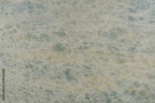 Close up of stone slab shows beautiful natural mineral pattern that perhaps flowed in Paleolithic period, resulted in stunning graphic in various forms under the crust. Unique in characters are formed