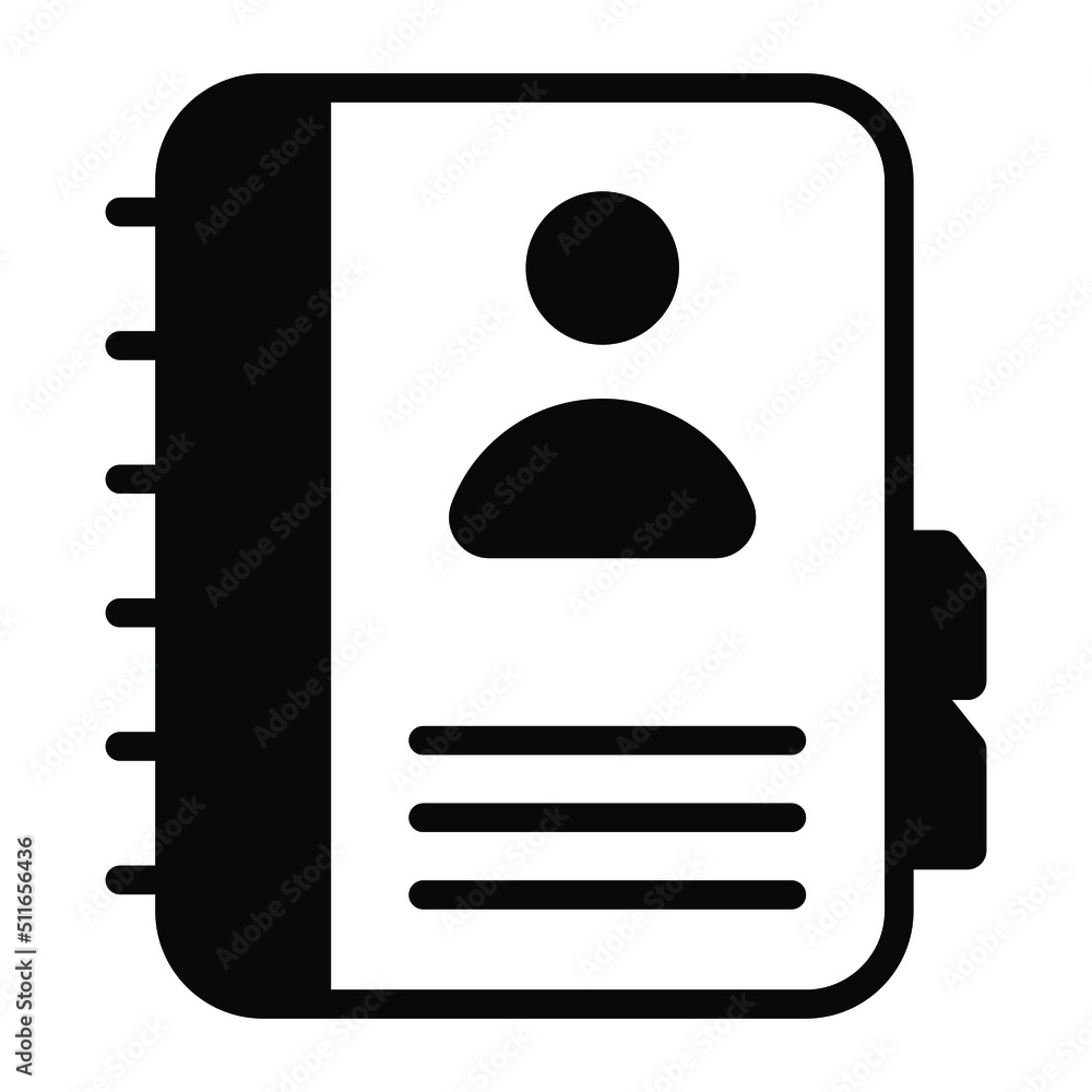 phone book Finance Related Vector Line Icon. Editable Stroke Pixel Perfect phone book Finance Related Vector Line Icon. Editable Stroke Pixel Perfect