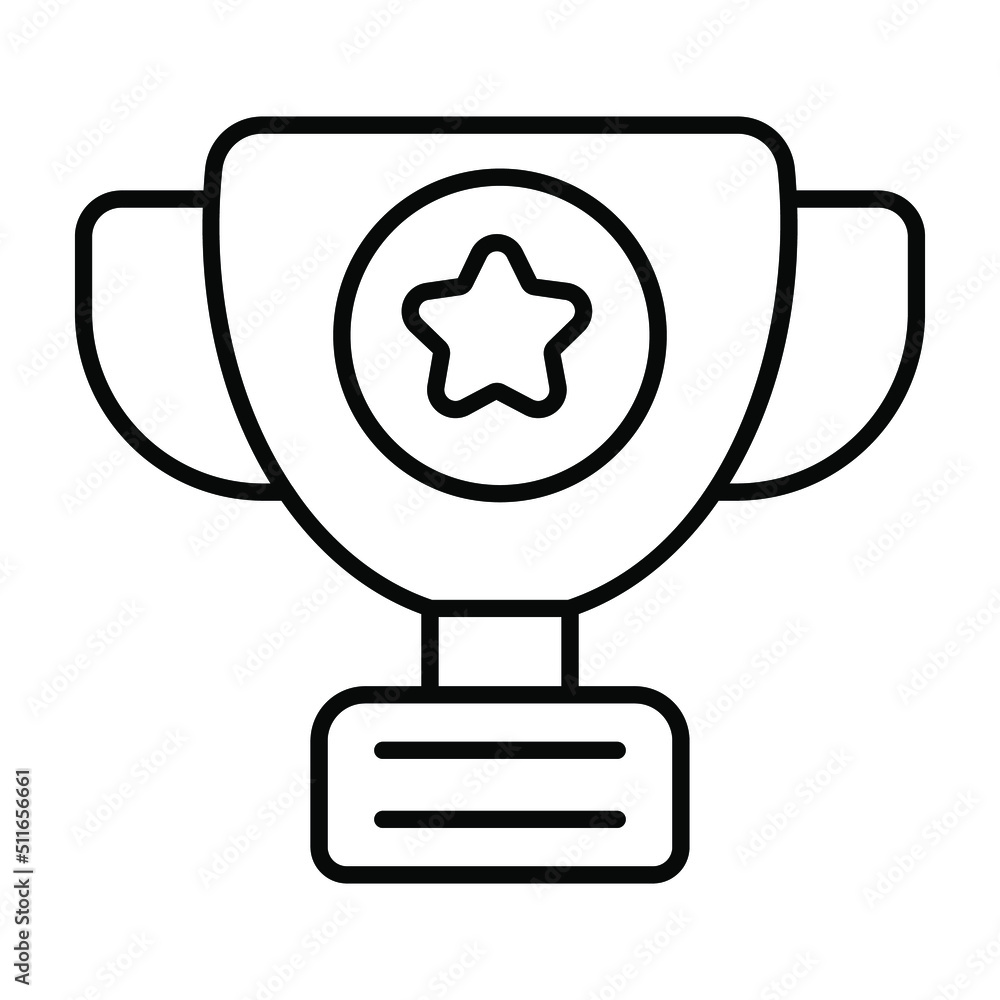 trophy Finance Related Vector Line Icon. Editable Stroke Pixel Perfect. trophy Finance Related Vector Line Icon. Editable Stroke Pixel Perfect.