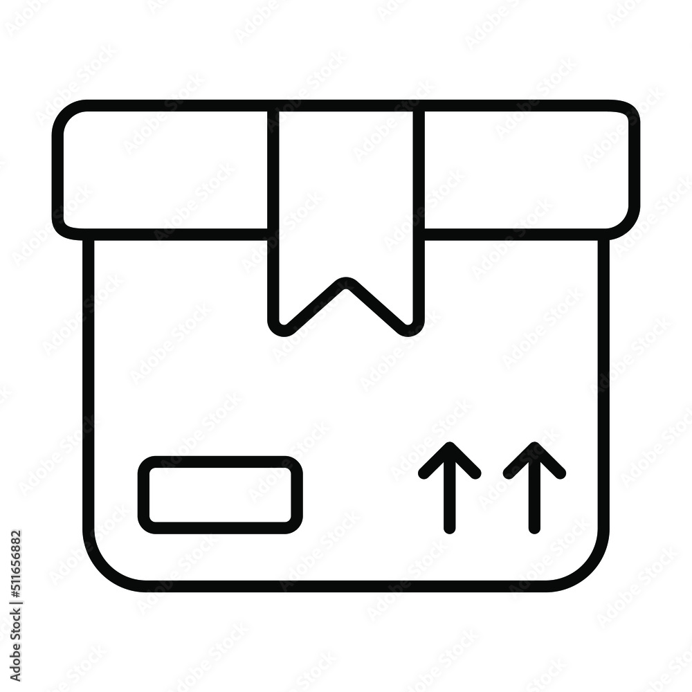 package box Finance Related Vector Line Icon. Editable Stroke Pixel Perfect. package box Finance Related Vector Line Icon. Editable Stroke Pixel Perfect.