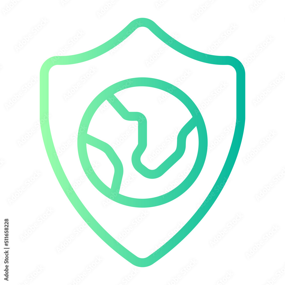 protect gradient icon protect gradient icon