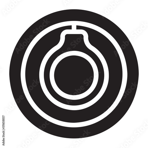 deported glyph icon