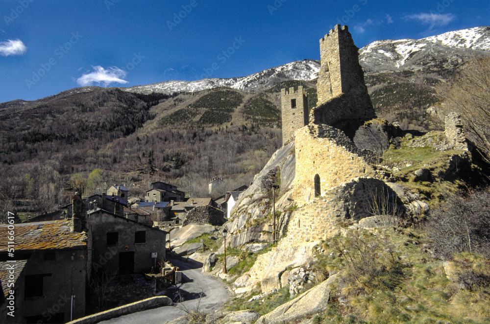 Castillo de Carol. Latour-de-Carol.Valle del rio Carol.Pirineos orientales.Francia.