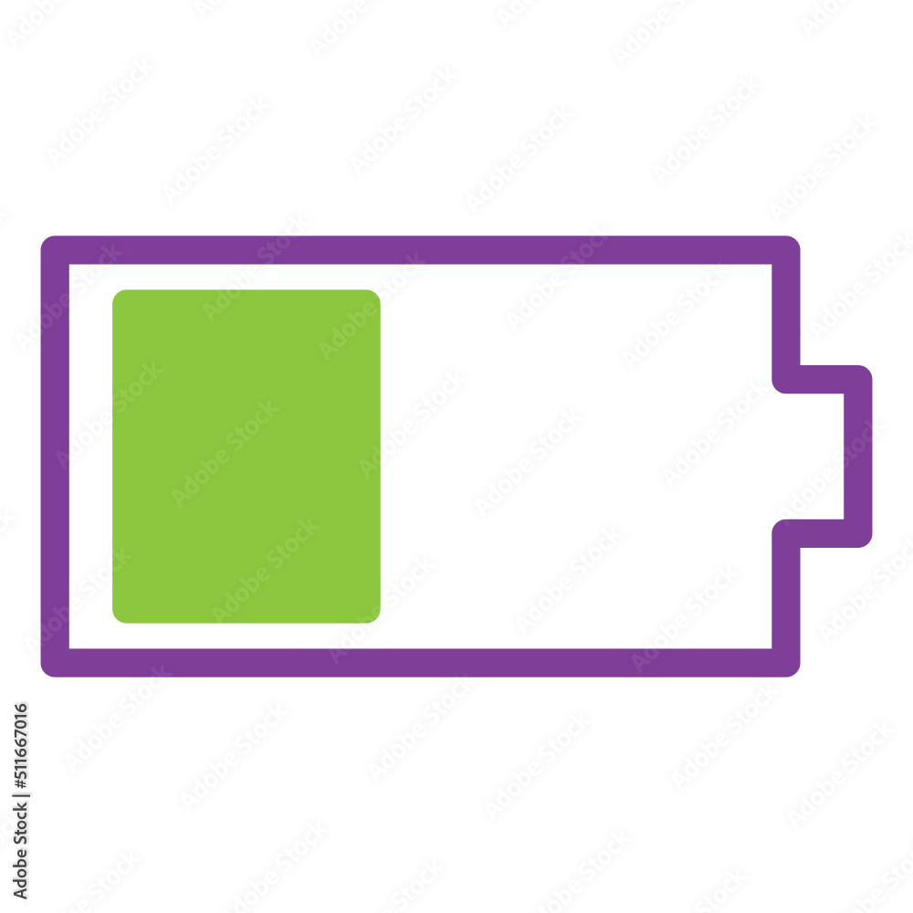 Fototapeta premium battery icon