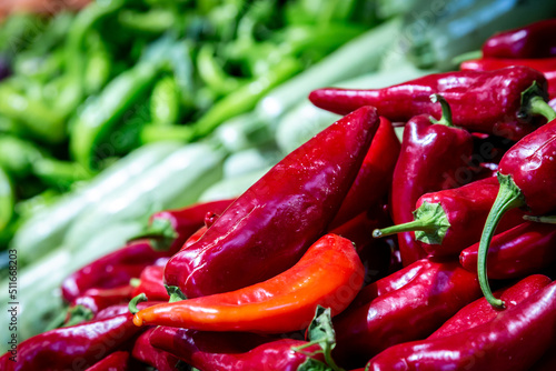 Vibrant chilli peppers for sale
