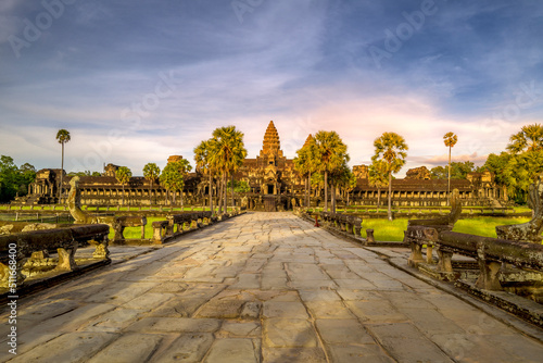 Obraz na płótnie Angor Wat in Siem Reap Cambodia w salonie