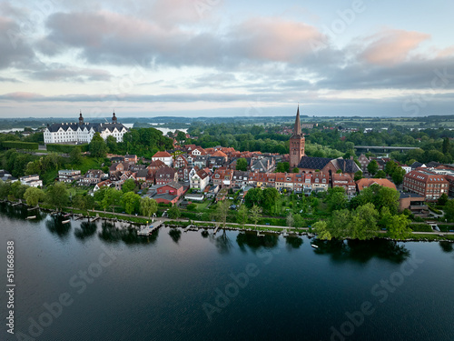 Stadt Plön mit Schloss photo