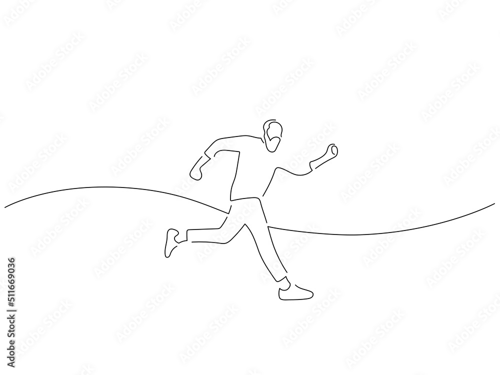 Man having fun in line art drawing style. Composition of a person jumping. Black linear sketch isolated on white background. Vector illustration design. Man having fun in line art drawing style. Composition of a person jumping. Black linear sketch isolated on white background. Vector illustration design.